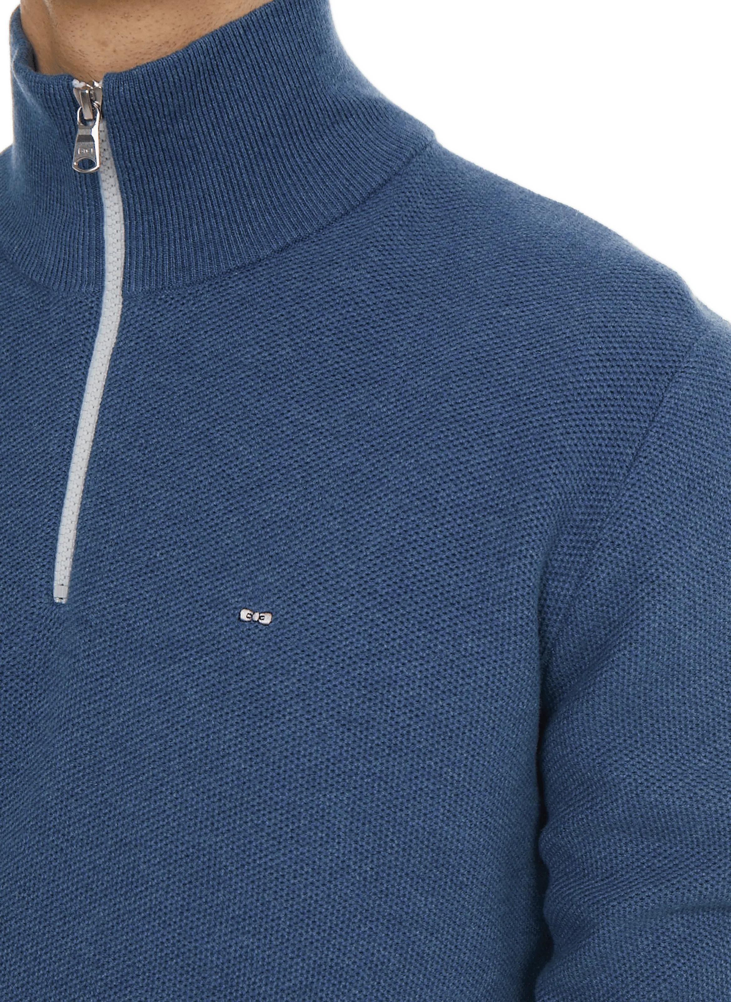 EDEN PARK  Sweat en coton - Bleu