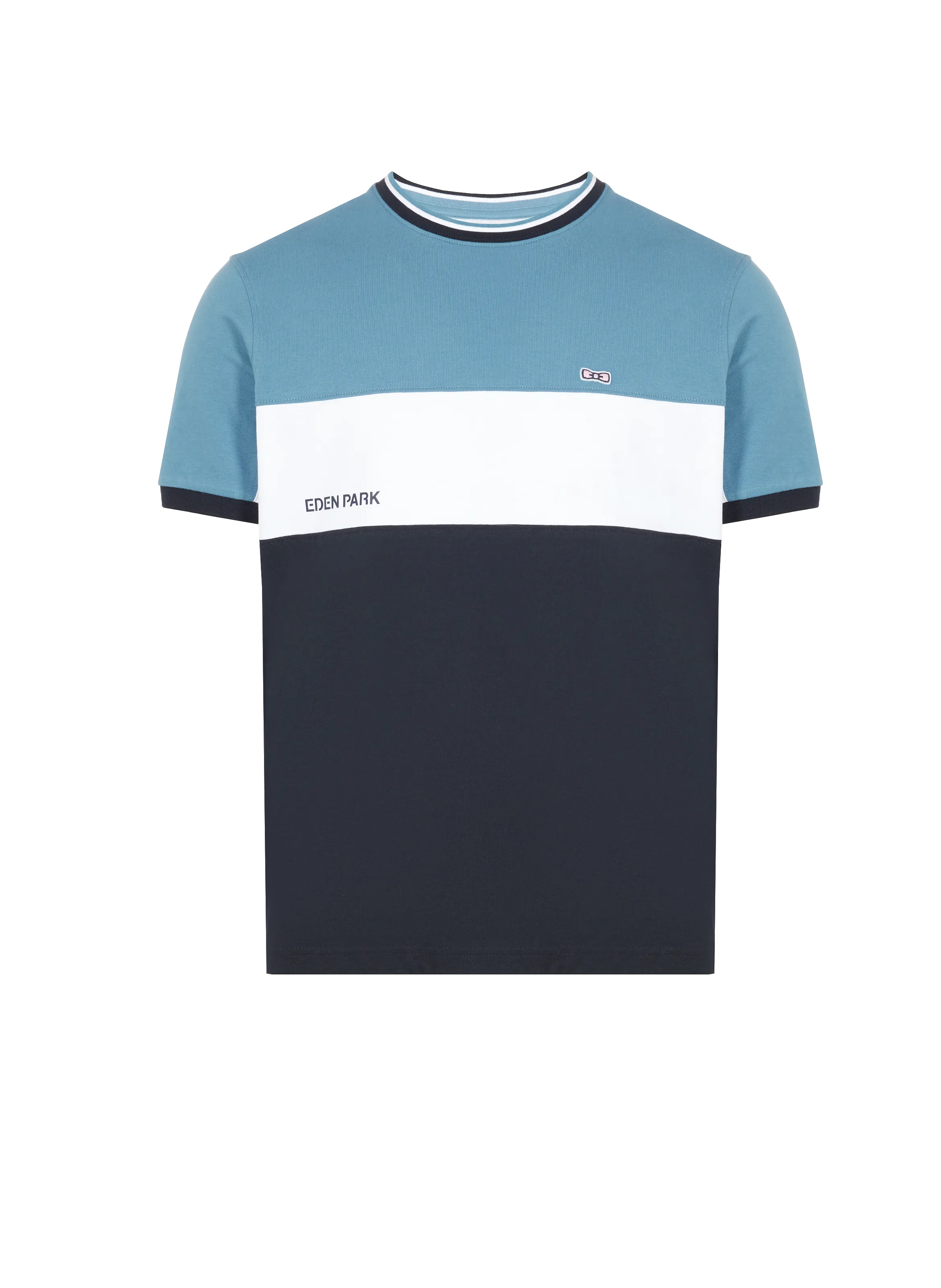 EDEN PARK  T-shirt en coton - Bleu