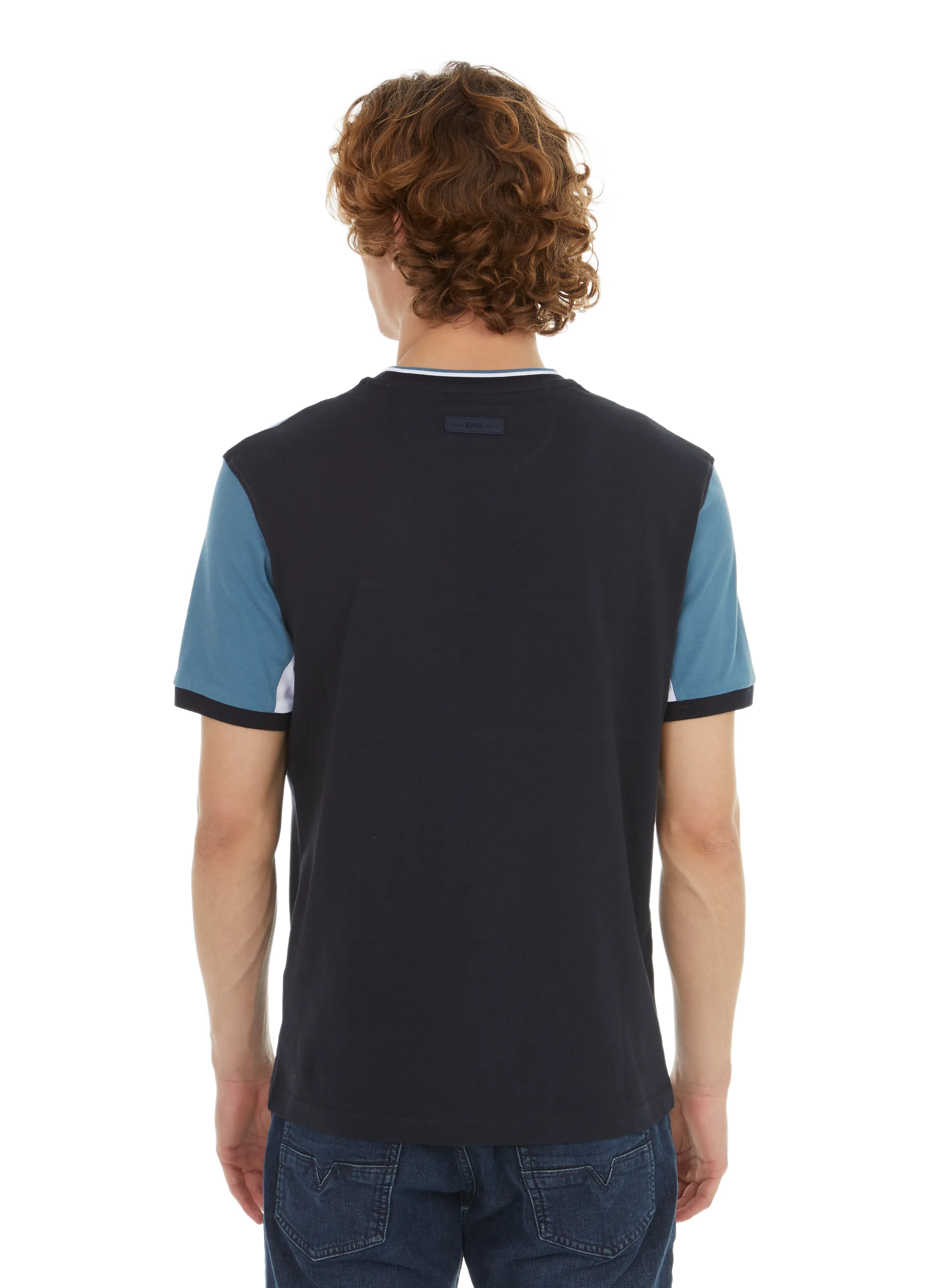 EDEN PARK  T-shirt en coton - Bleu