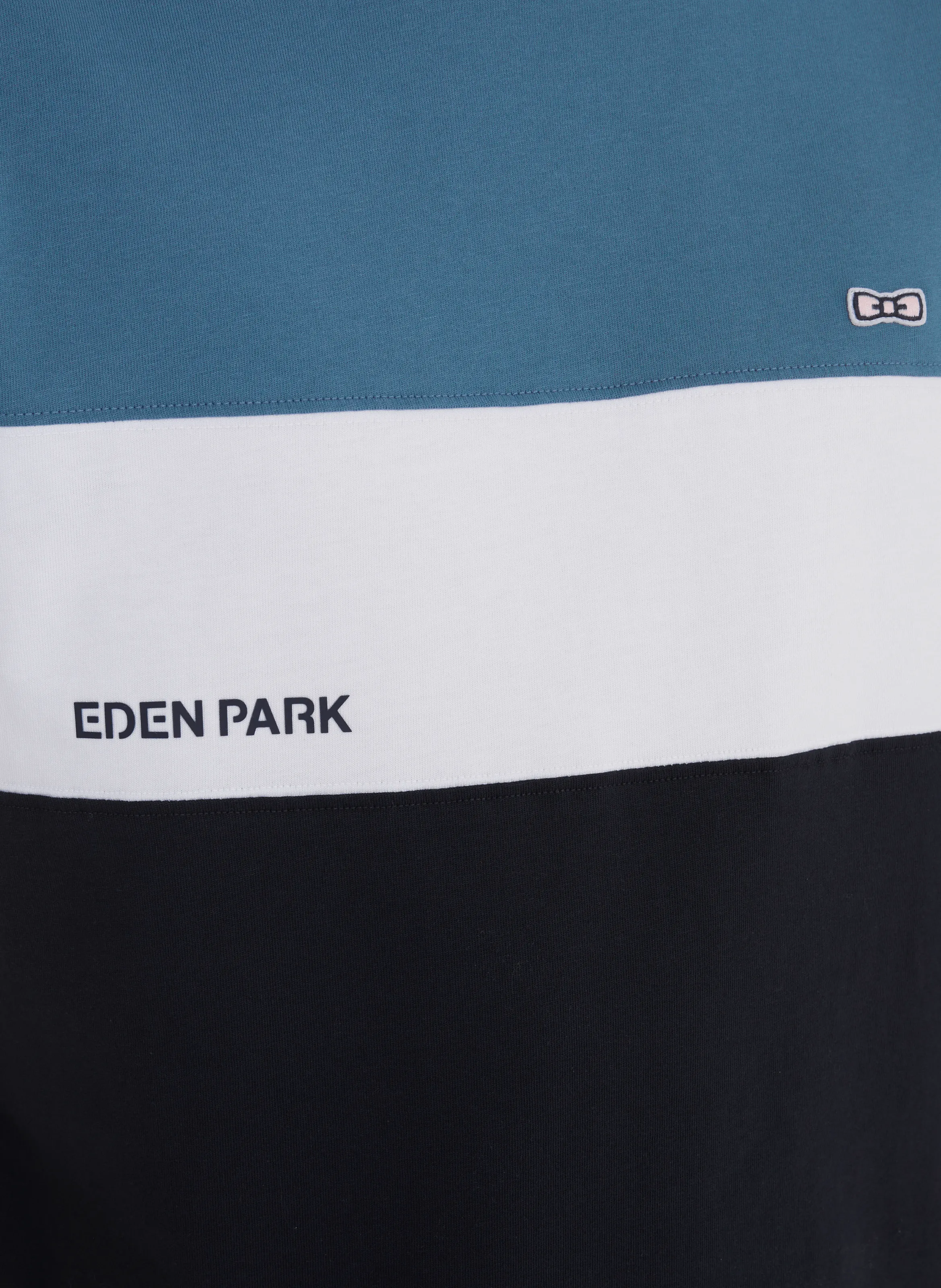 EDEN PARK  T-shirt en coton - Bleu