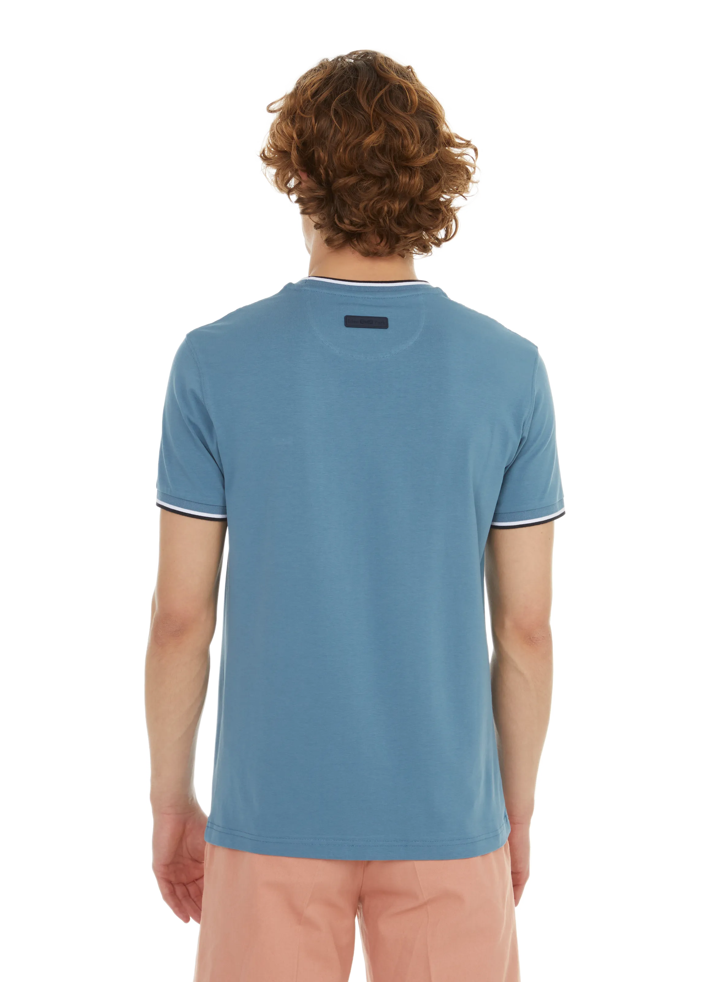 EDEN PARK  T-shirt uni - Bleu