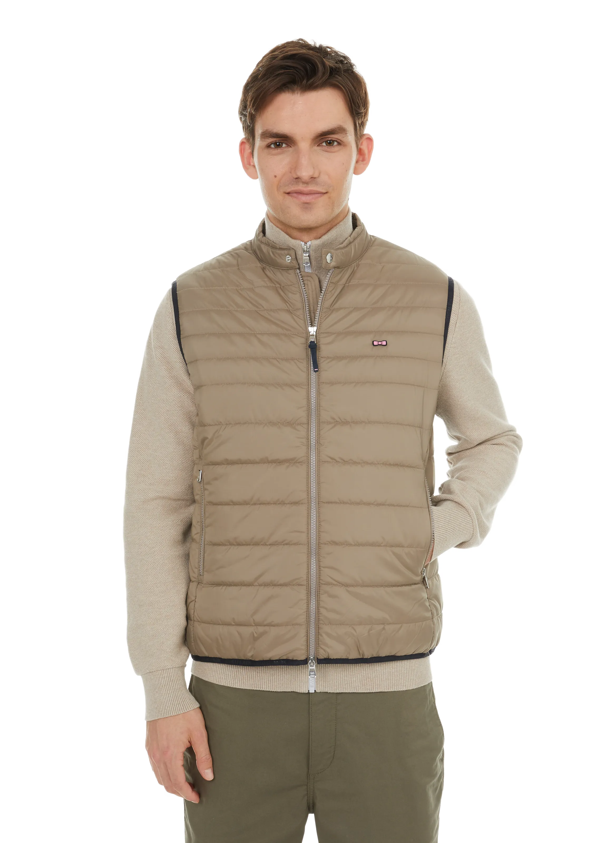 EDEN PARK  Veste matelassé sans manches - Beige