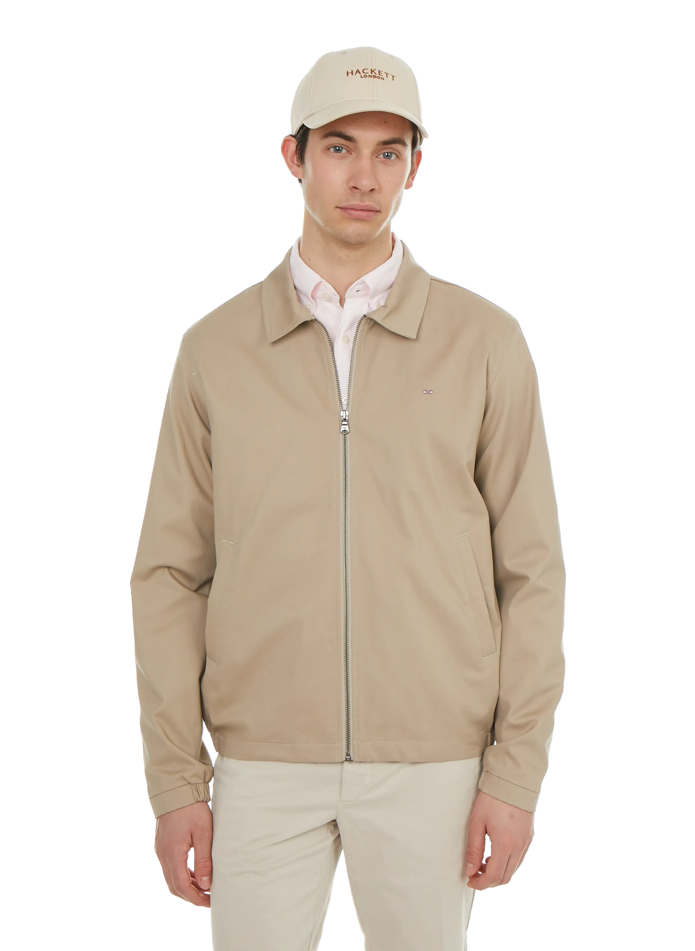 EDEN PARK  Veste unie en coton - Beige