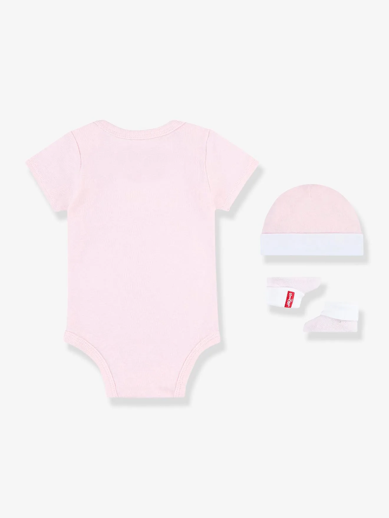 Ensemble 3 pièces bébé Batwin de Levi's® rose pâle - Levi's