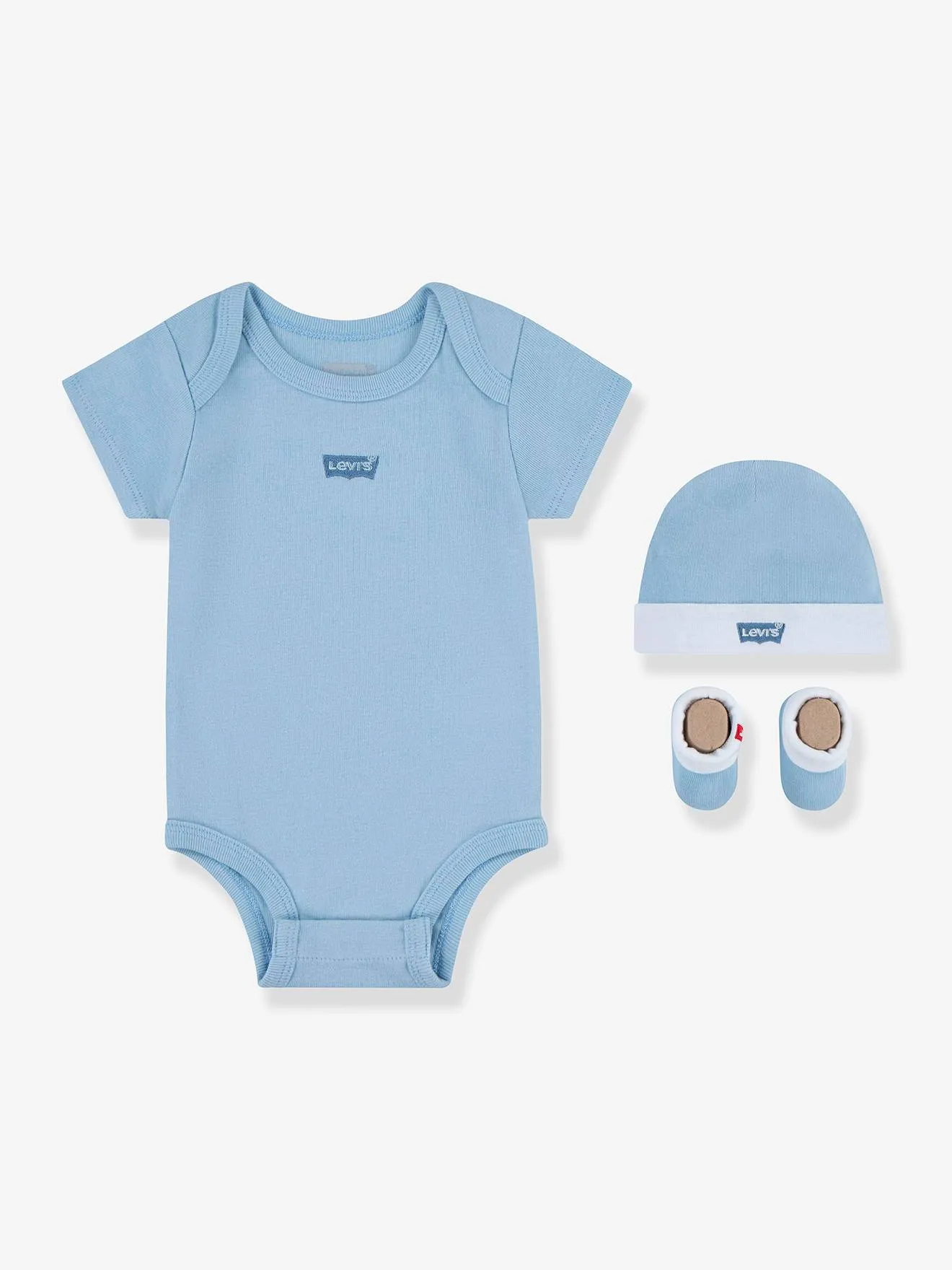 Ensemble 3 pièces bébé Batwin de Levi's® rose pâle - Levi's