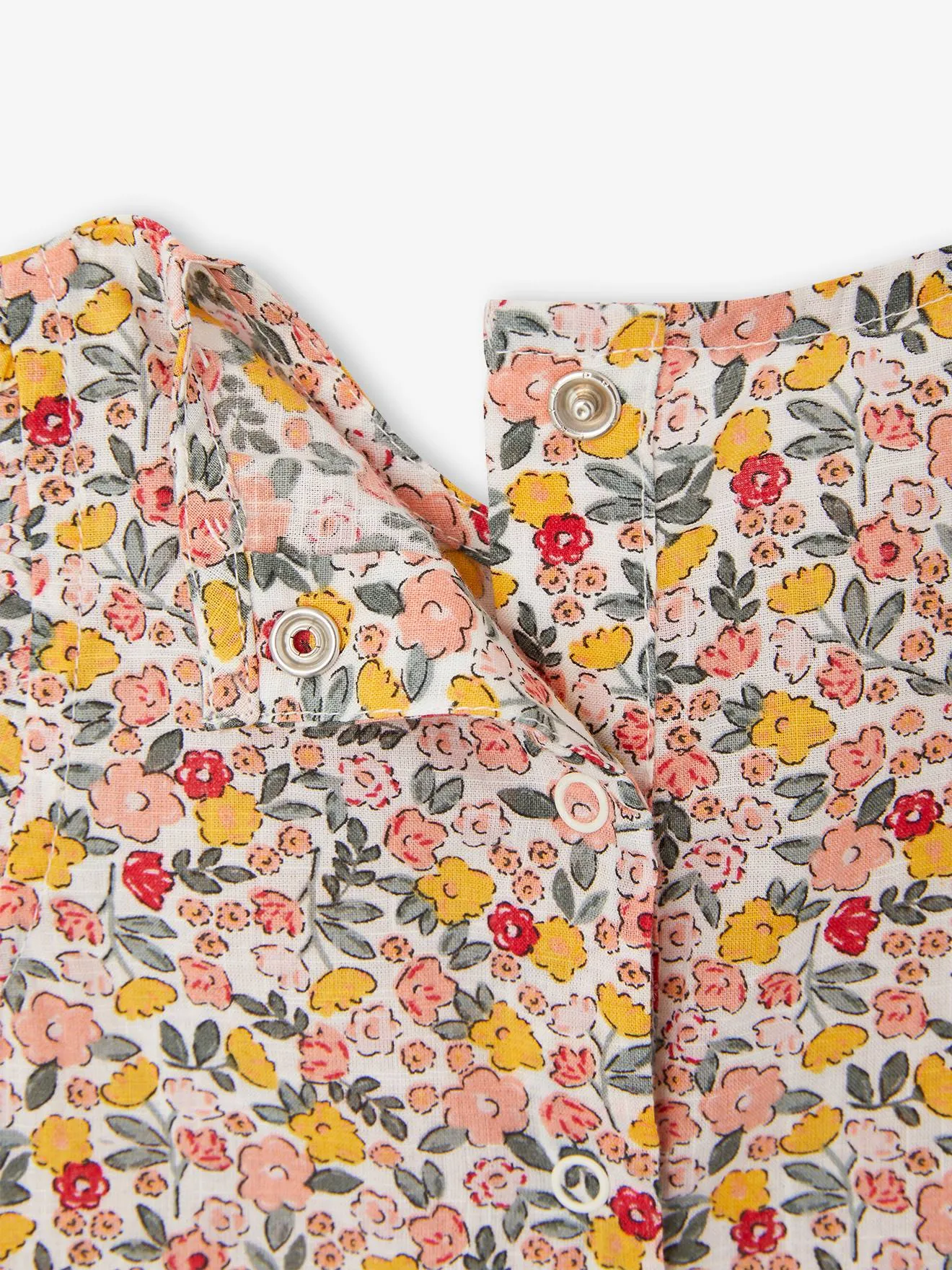 Ensemble combinaison + bandeau imprimés bébé fille rose imprimé - Vertbaudet