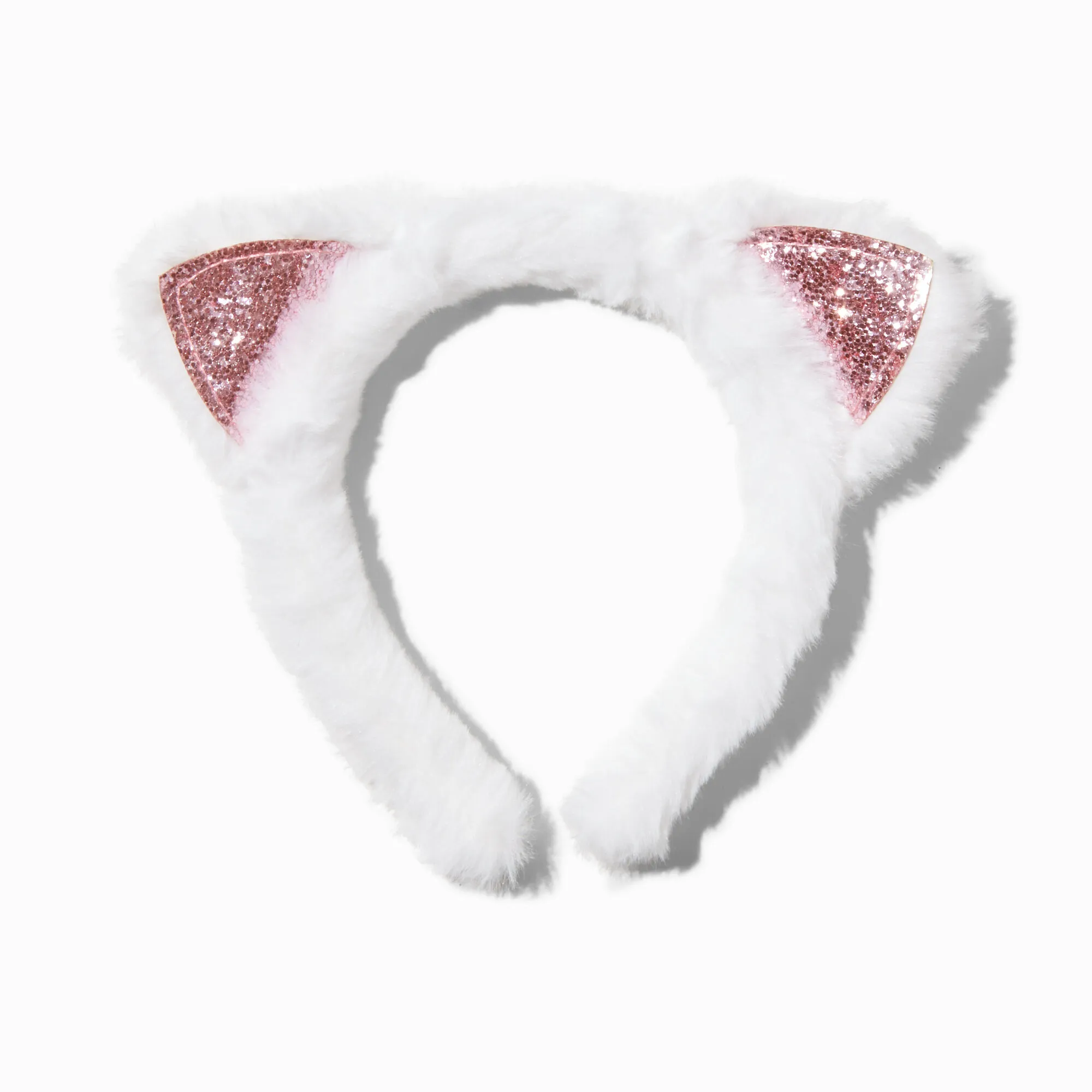 Ensemble de déguisement en peluche chat blanc - Lot de 3