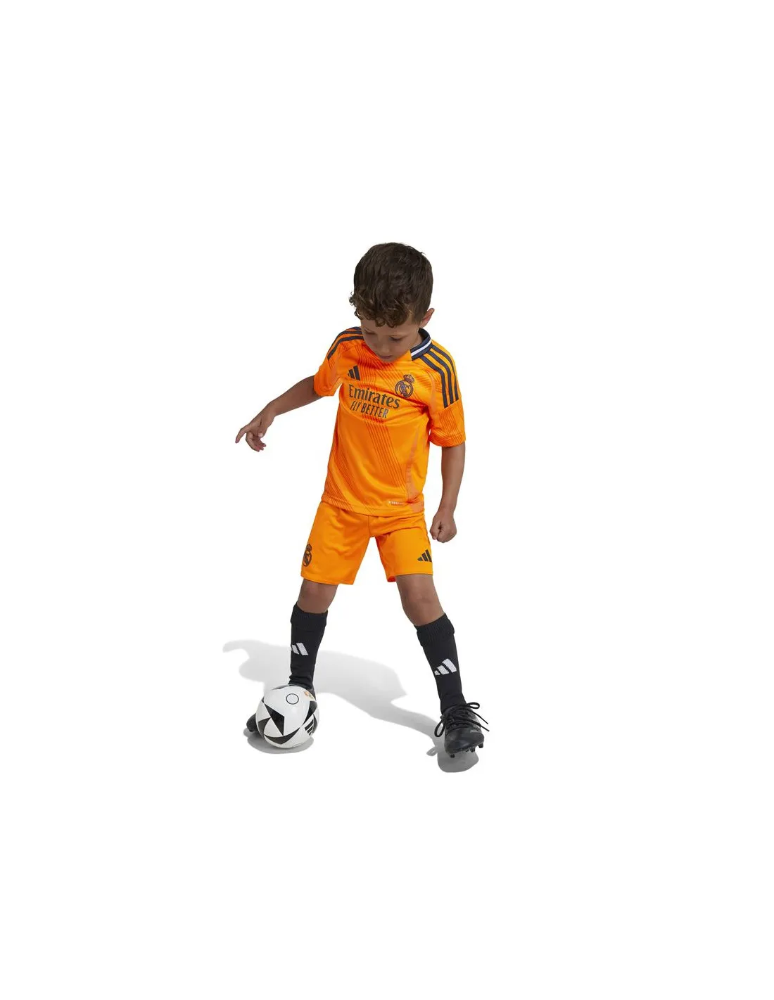 Ensemble Football adidas Enfant de Real Madrid 24/25 Away Orange