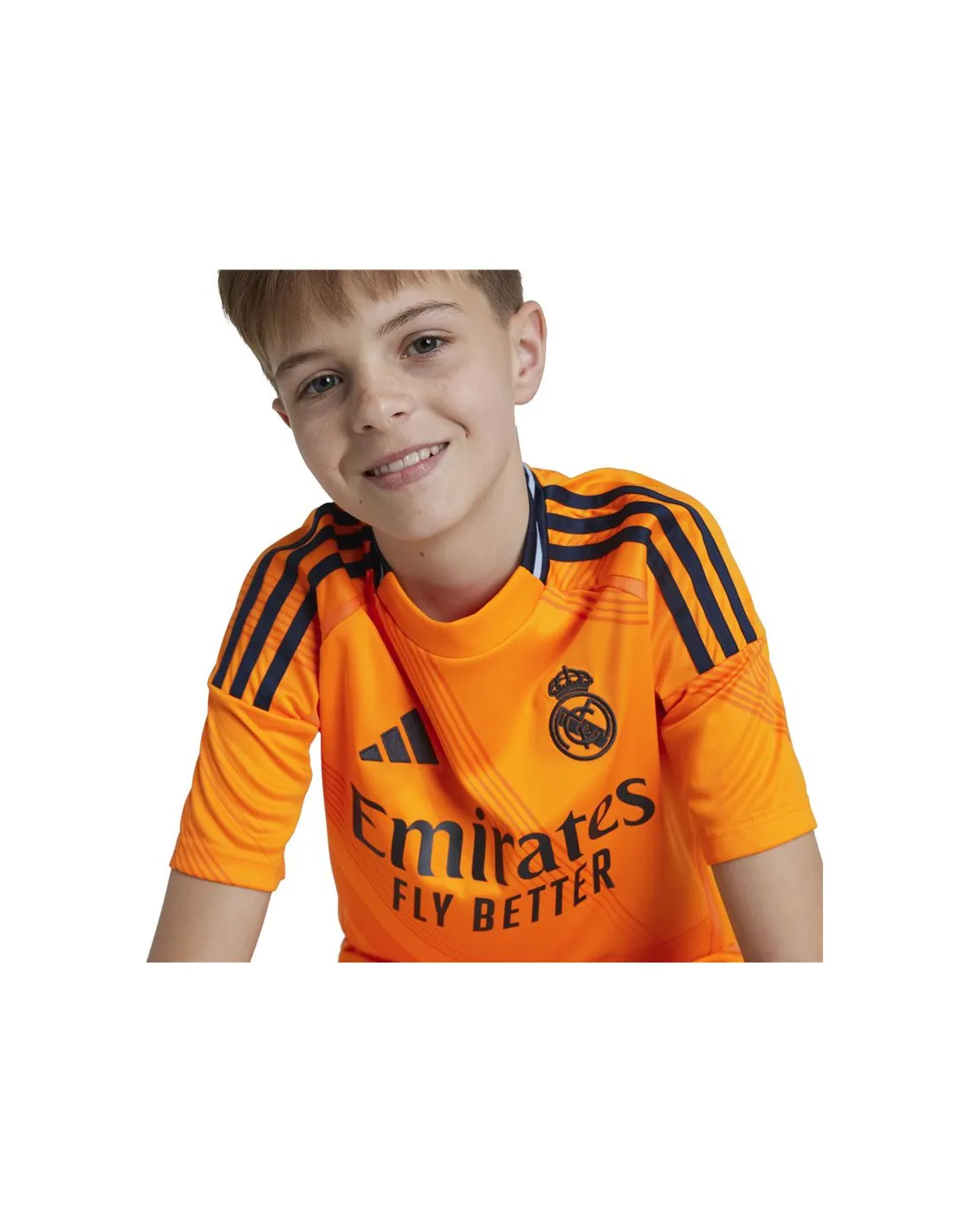 Ensemble Football adidas Kit Enfant de Real Madrid 24/25 Home Orange