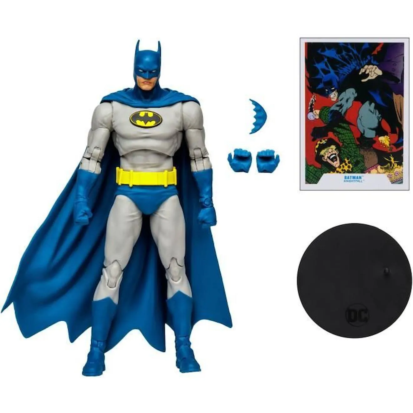 Figurine Batman Knightfall - DC Multiverse - Mc Farlane bleu - Lansay