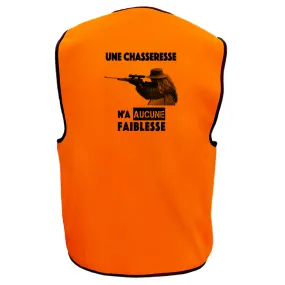 Gilet de chasse – Une chasseresse n’a aucune faiblesse