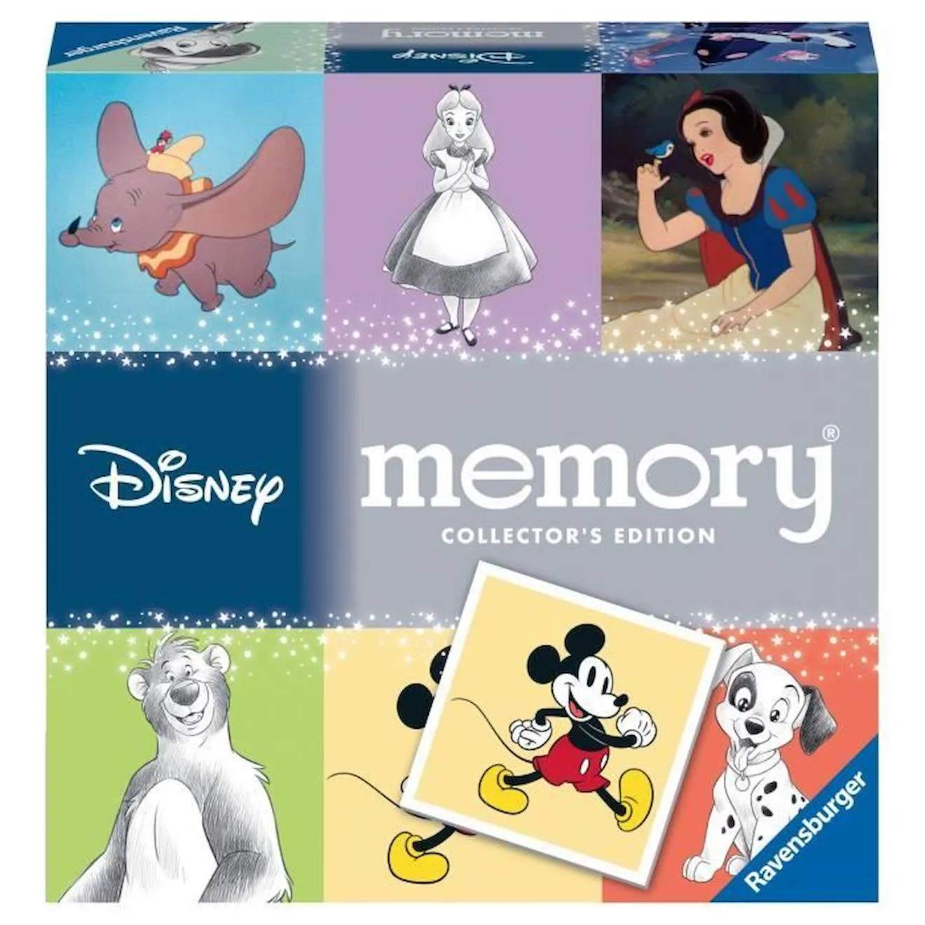 Jeu de mémoire Collectors' memory® Walt Disney - Ravensburger bleu - Ravensburger