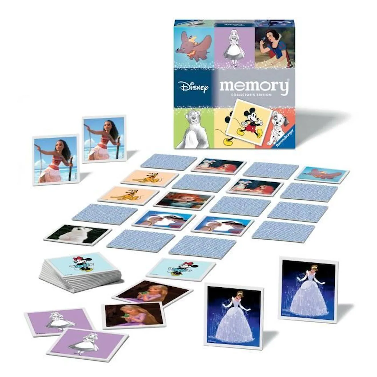 Jeu de mémoire Collectors' memory® Walt Disney - Ravensburger bleu - Ravensburger