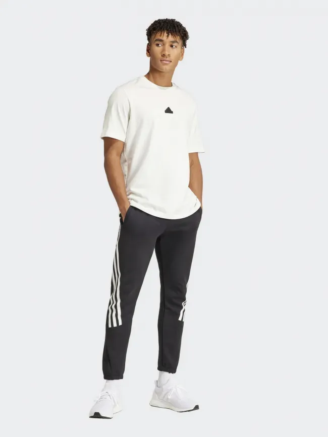 Jogging 3 stripes noir homme - Adidas | wimod