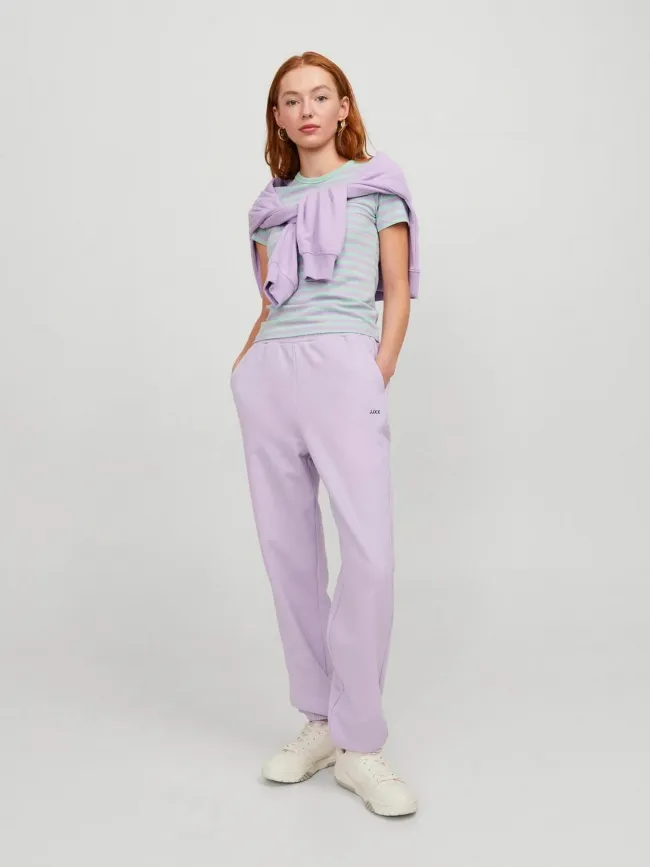 Jogging abbie relax vert violet femme - Jjxx | wimod