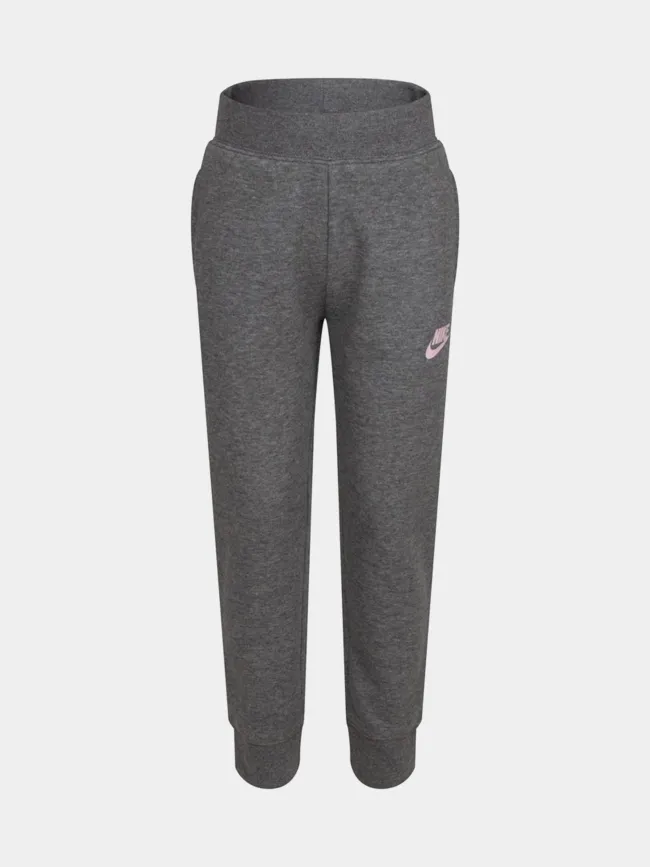 Jogging club fleece gris rose fille - Nike | wimod