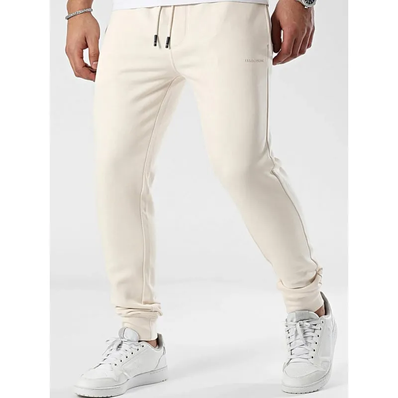 Jogging dchard logo embossé blanc homme - Hugo | wimod