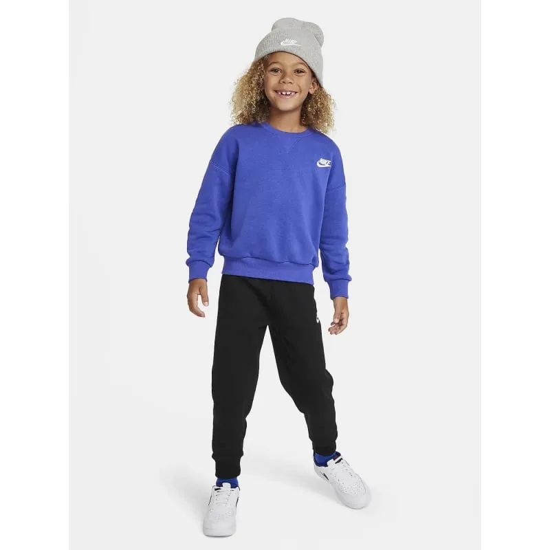 Jogging de sport coton 3 bandes gris /rose fille - Adidas | wimod