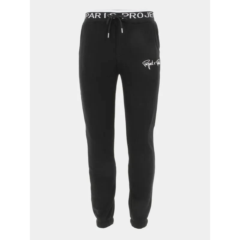 Jogging logo brodé active noir fille - Guess | wimod