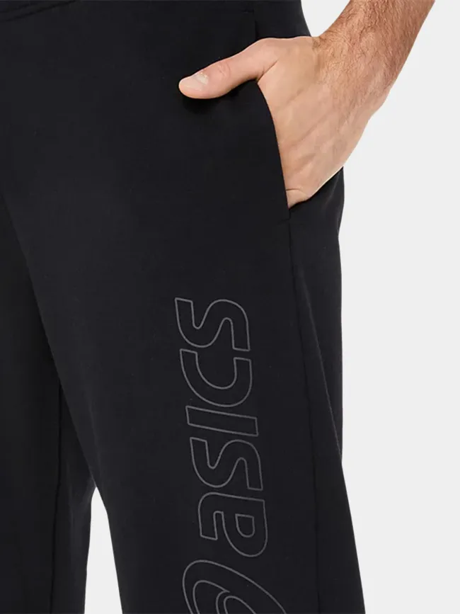 Jogging logo vertical noir homme - Asics | wimod