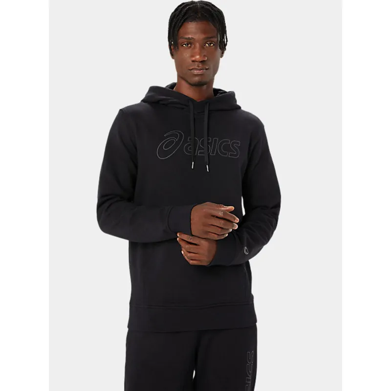 Jogging logo vertical noir homme - Asics | wimod