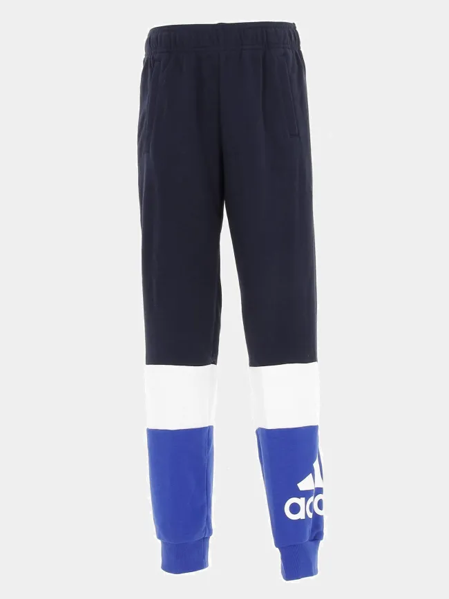 Jogging sport big logo bleu garçon - Adidas | wimod