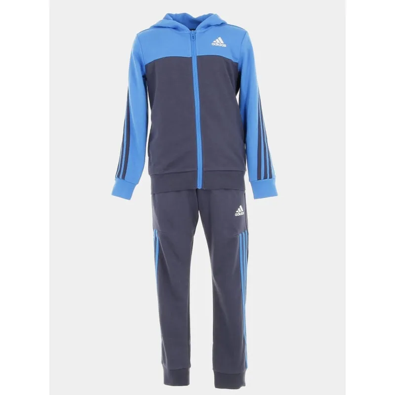 Jogging sport big logo bleu garçon - Adidas | wimod