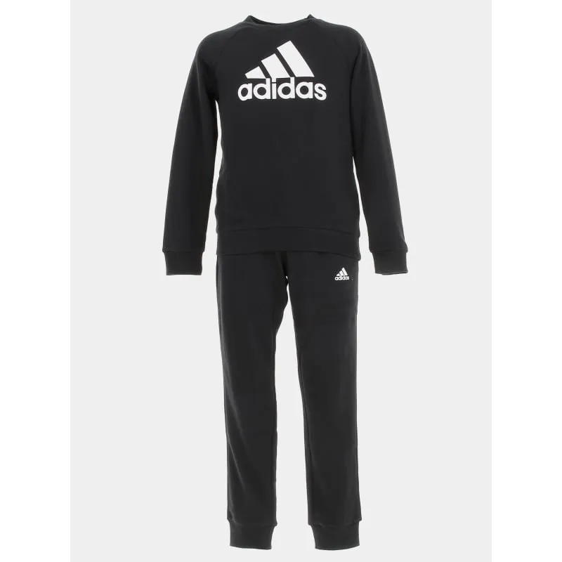 Jogging sport big logo bleu garçon - Adidas | wimod