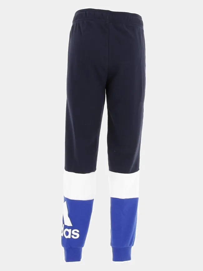 Jogging sport big logo bleu garçon - Adidas | wimod