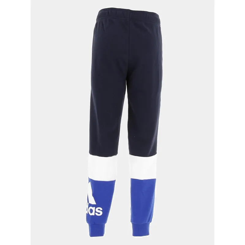 Jogging sport big logo bleu garçon - Adidas | wimod