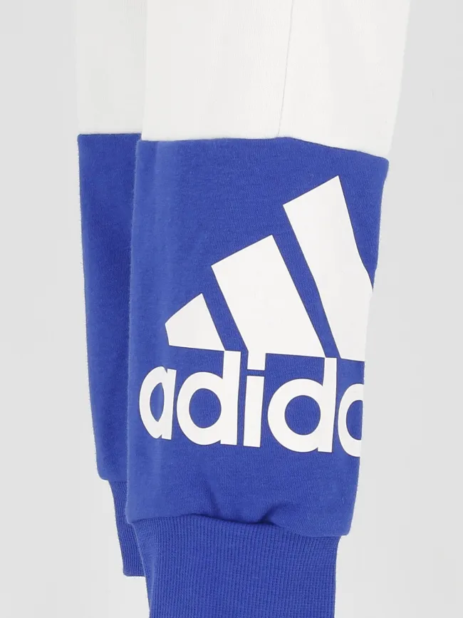 Jogging sport big logo bleu garçon - Adidas | wimod