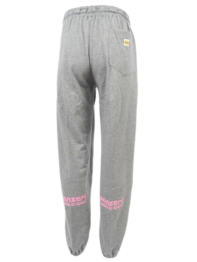 Jogging uni H gris/rose - Panzeri | wimod