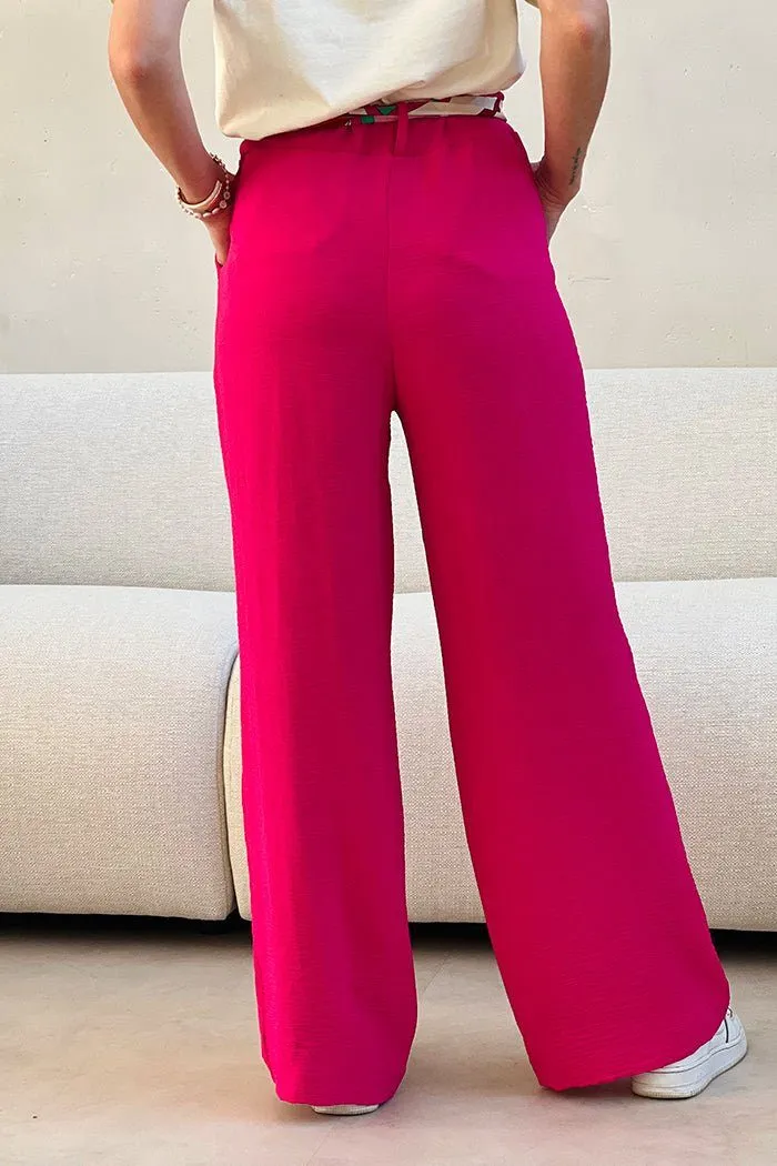 Le pantalon Agnessa fushia