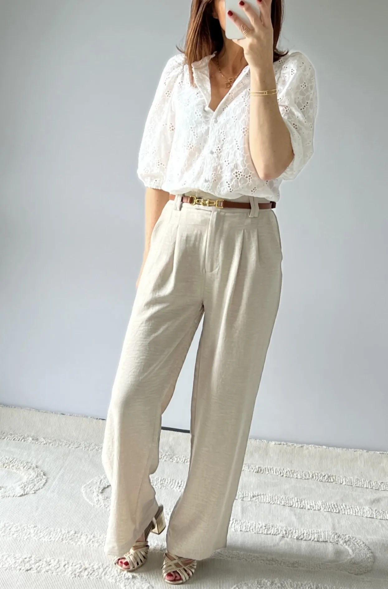 Le pantalon Elouan beige