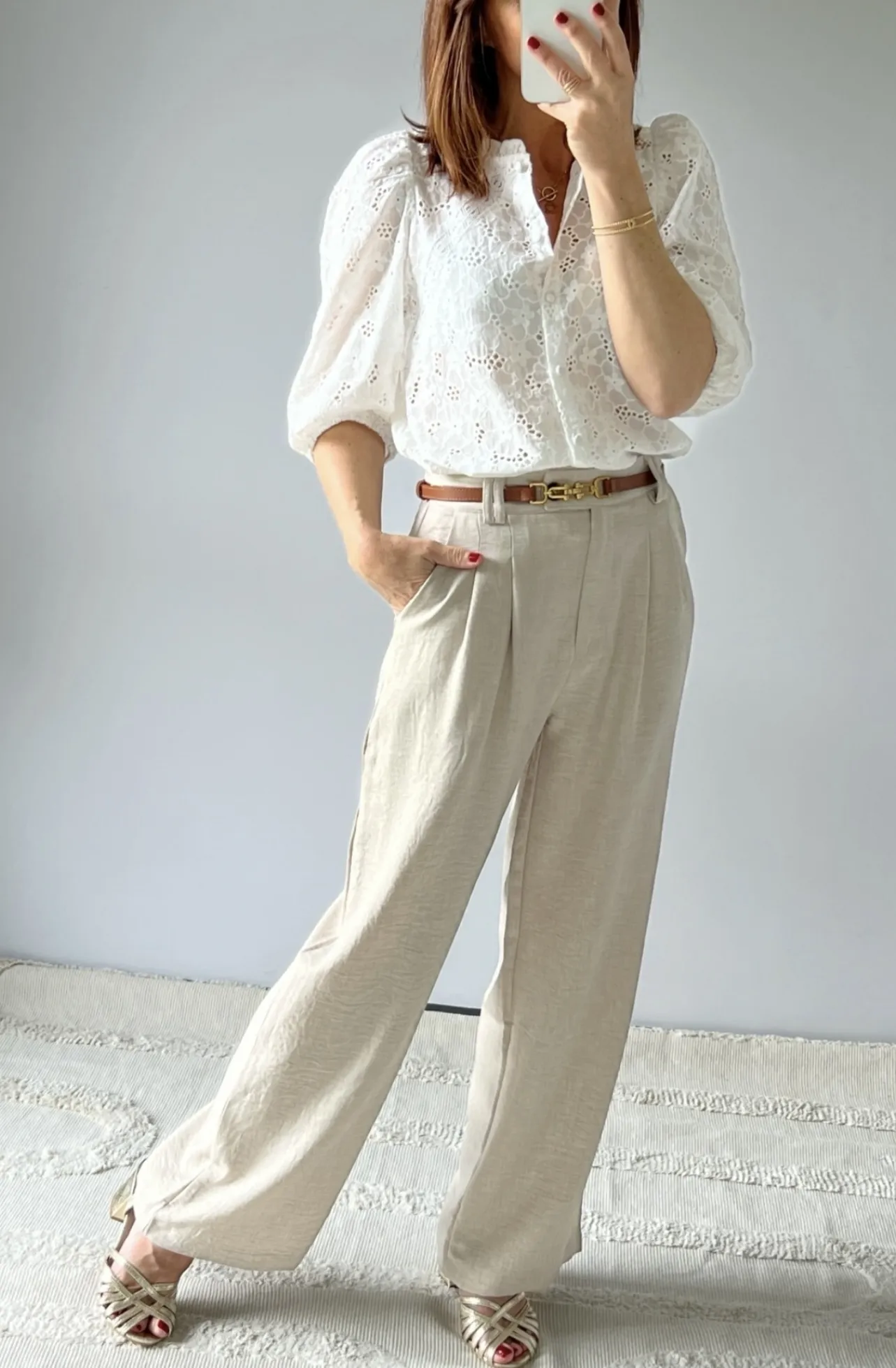 Le pantalon Elouan beige