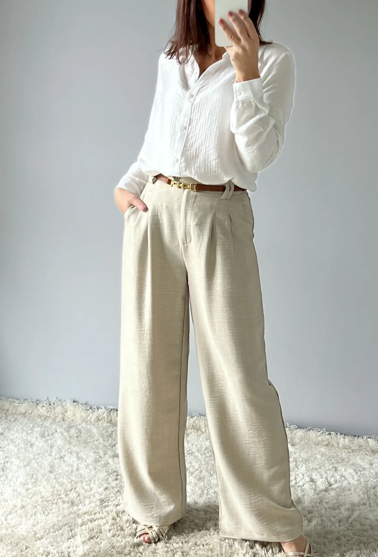 Le pantalon Elouan beige