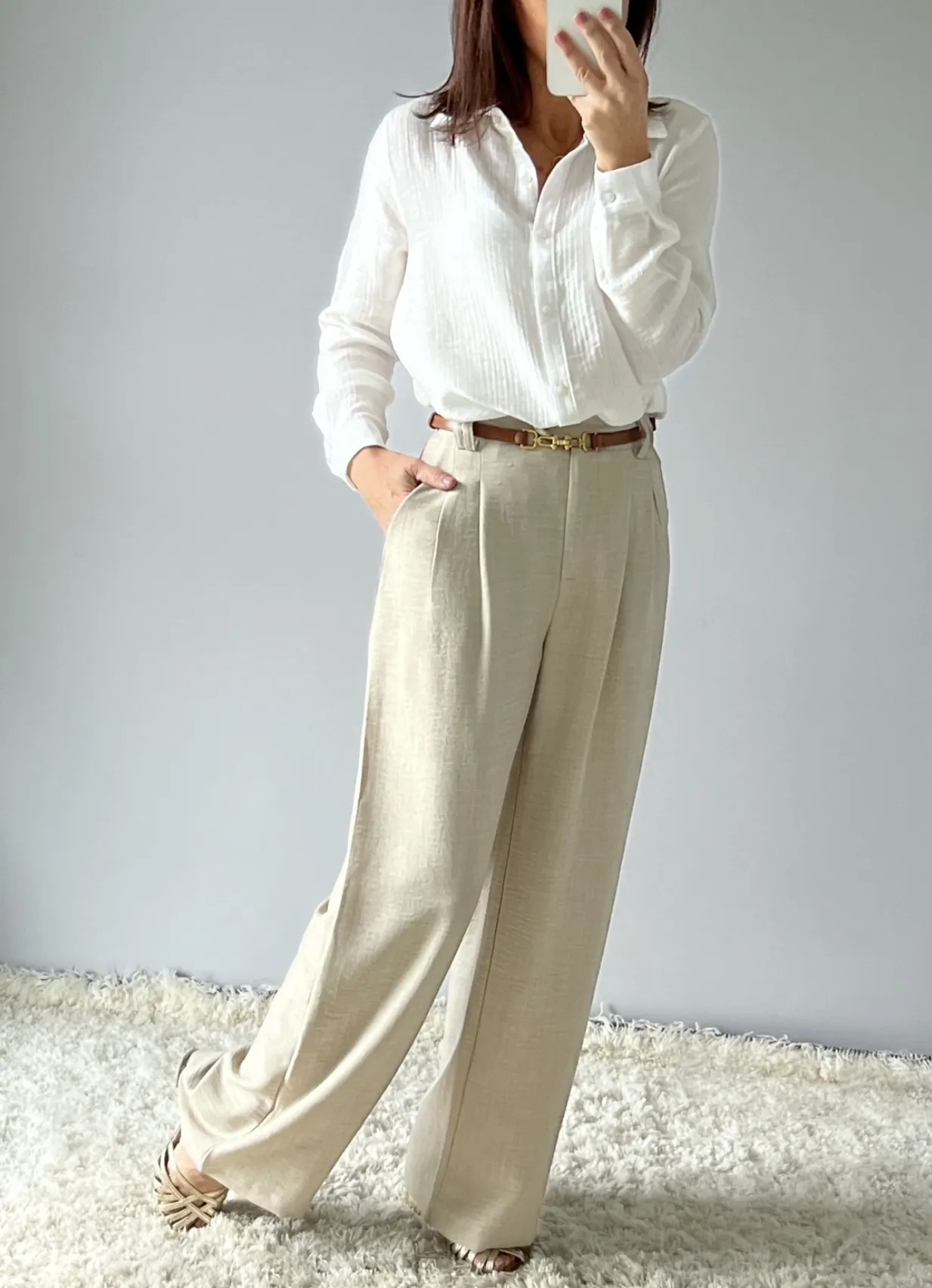 Le pantalon Elouan beige