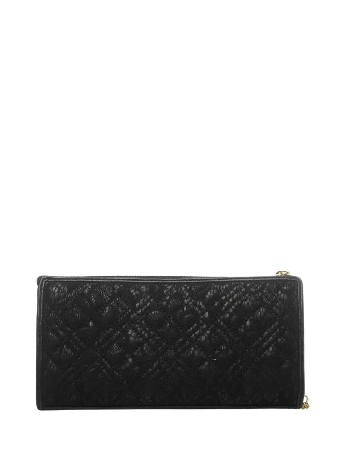 Love Moschino Quilted Lace Sac D'épaule Noir - Achetez À Prix Outlet!