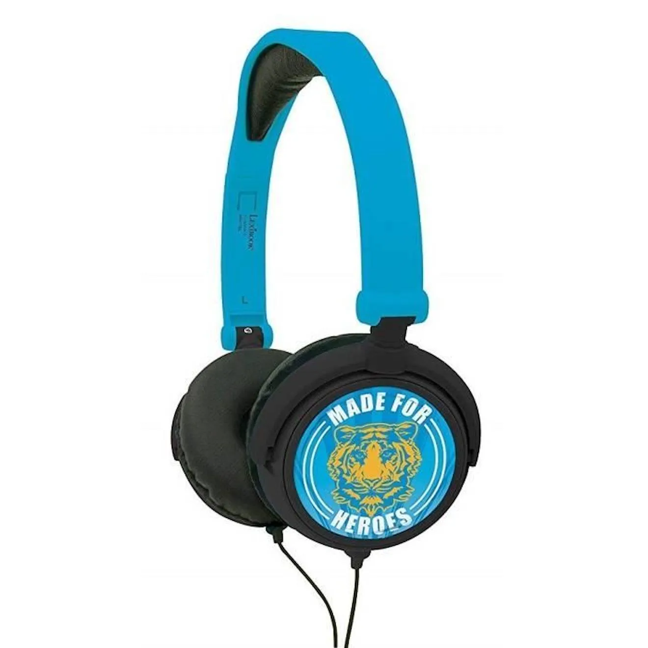 MADE FOR HEROES Casque stéréo enfant LEXIBOOK - pliable et ajustable bleu - Lexibook