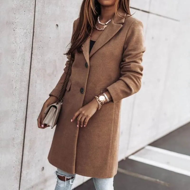 Manteau d'hiver doux et élégant