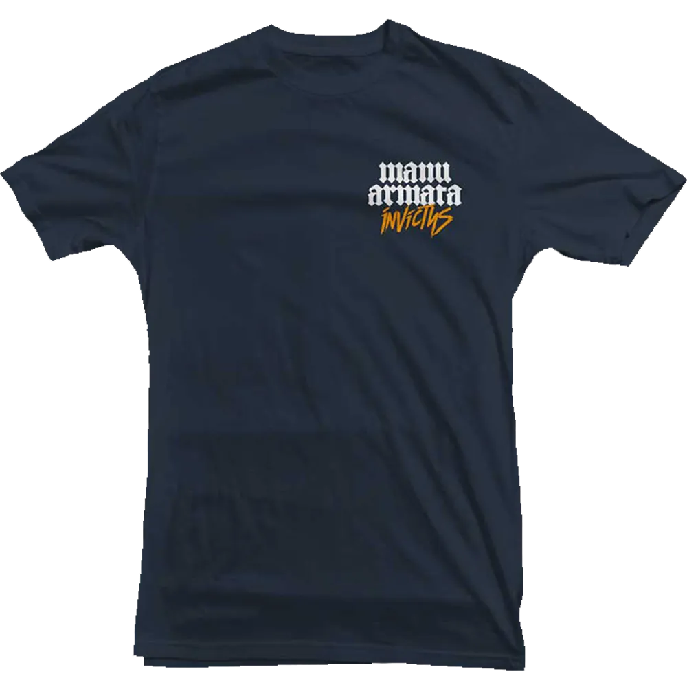 MANU ARMATA Remain Radical Navy T-shirt