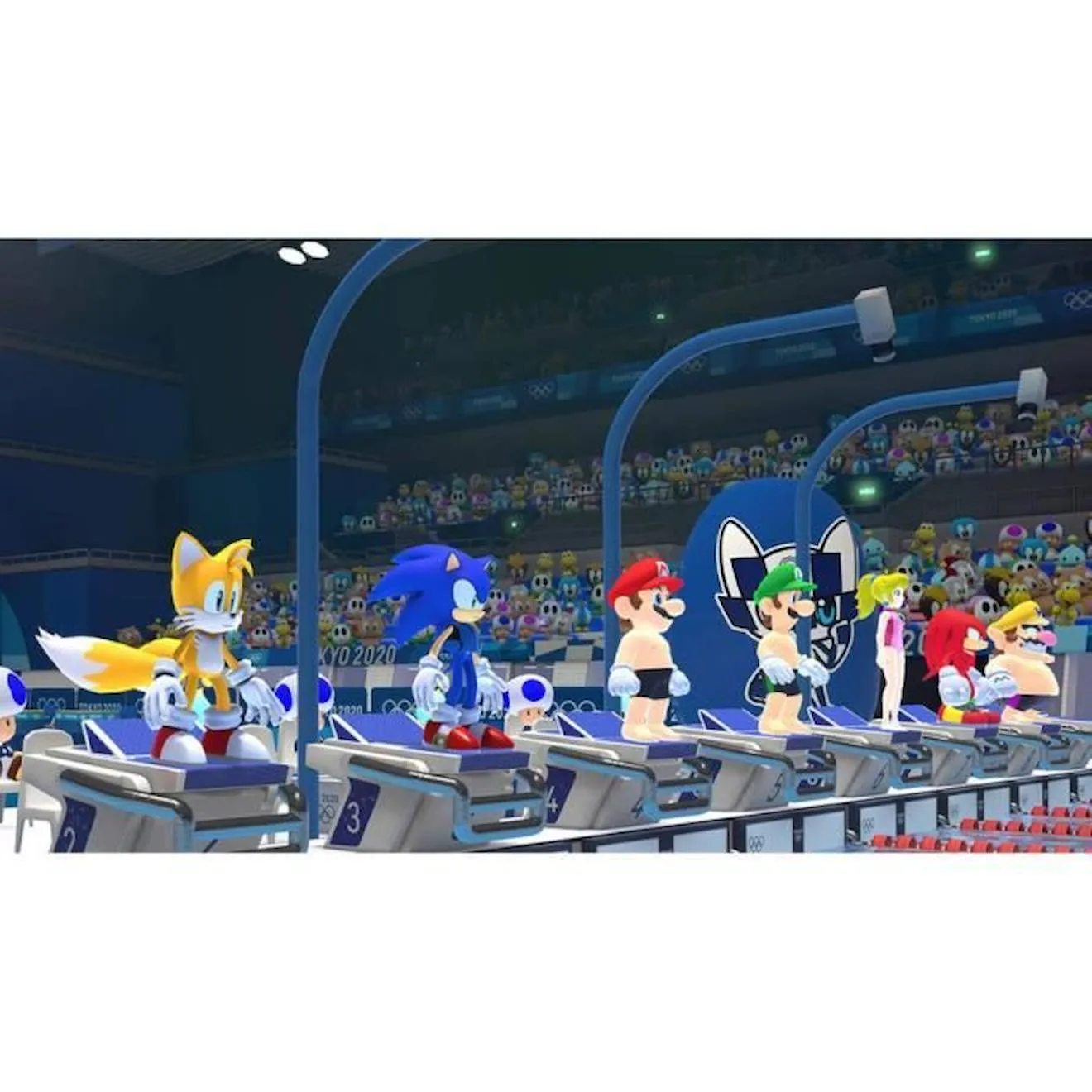 Mario & Sonic aux Jeux Olympiques de Tokyo 2020 • Jeu Nintendo Switch bleu - Nintendo