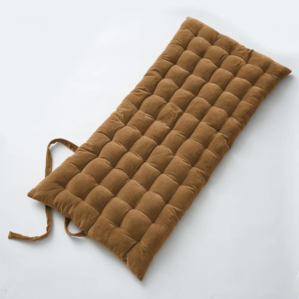 Matelas de sol 60 x 120 cm "César" Velours de Coton Couleur César Camel