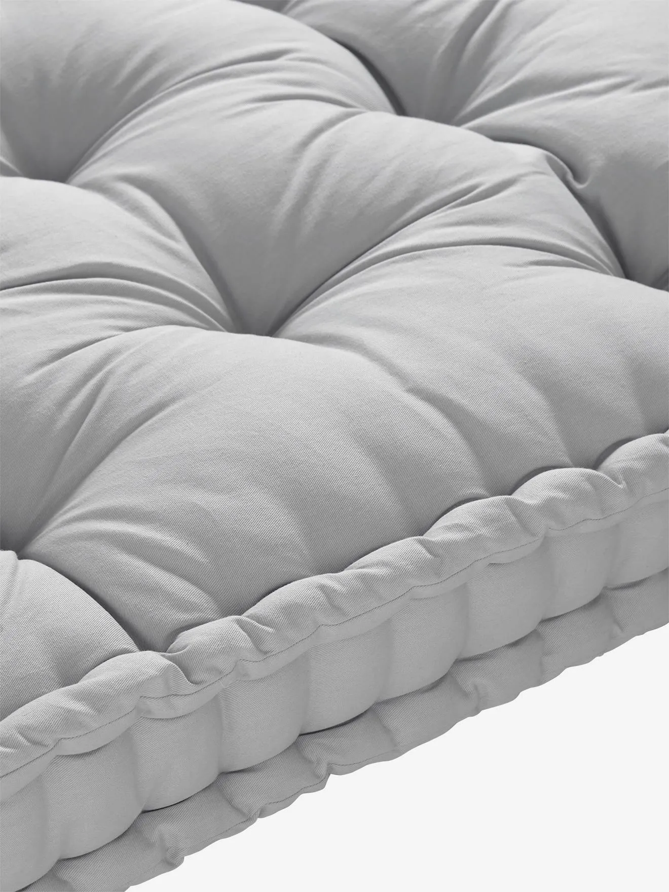 Matelas de sol style futon rose poudré - Vertbaudet