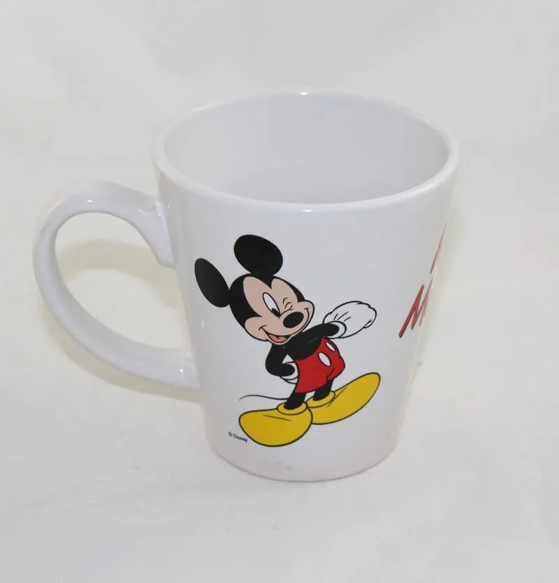 Mug Mickey Mouse DISNEY foot Mickey footballeur céramique blanc 11 cm