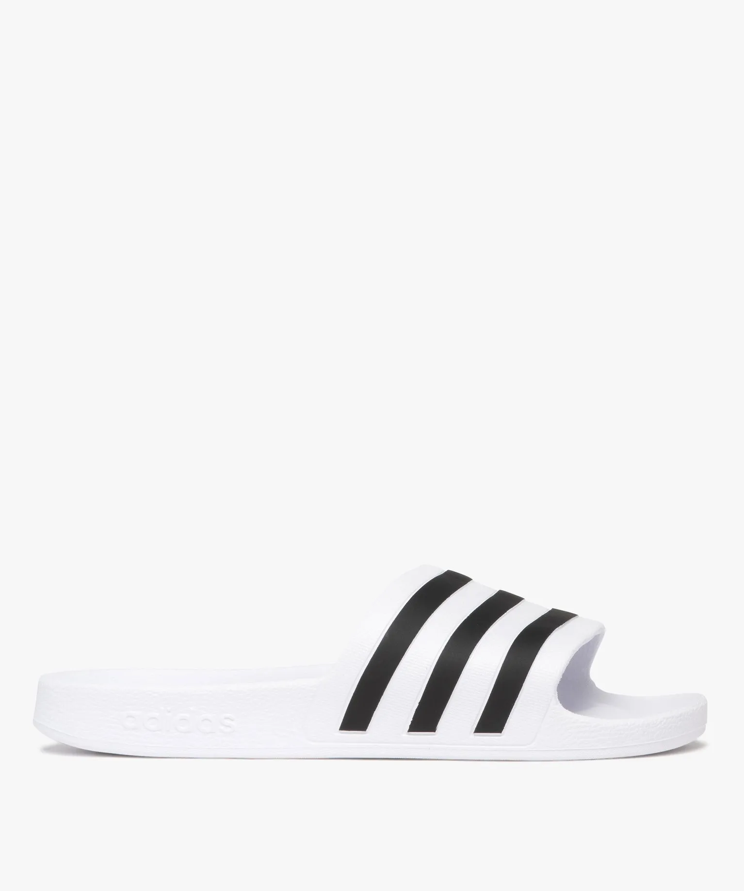 mules de piscine homme confort adilette aqua - adidas blanc standard