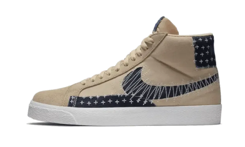 Nike SB Zoom Blazer Mid Sashiko Sesame