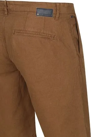 No Excess Short Garment Dyed Camel 118190312 commander en li