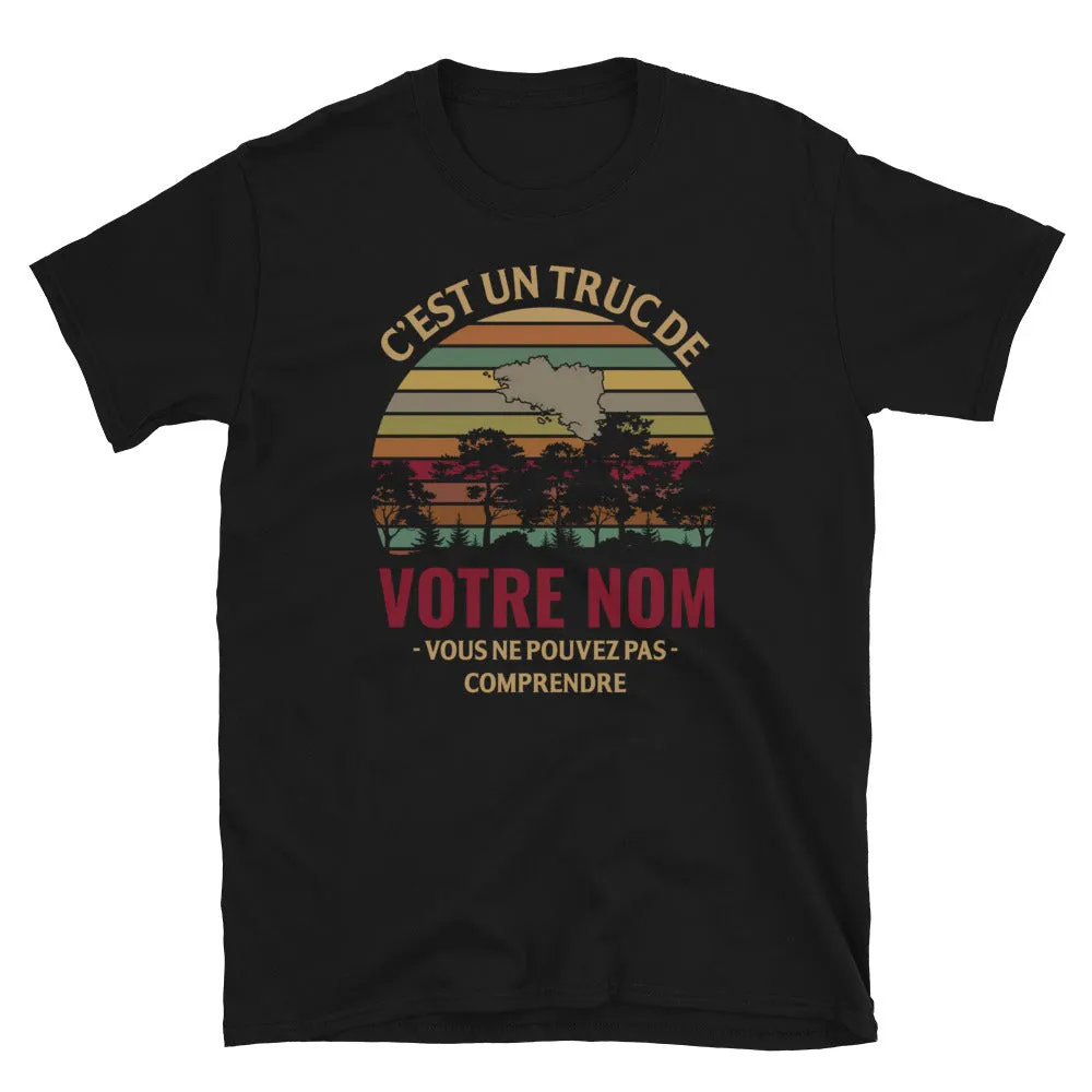 Nom de famille Breton - T-shirt personnalisable