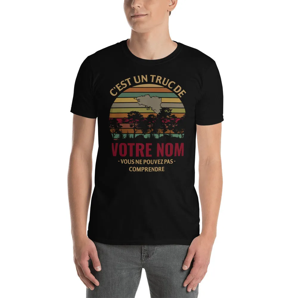 Nom de famille Breton - T-shirt personnalisable